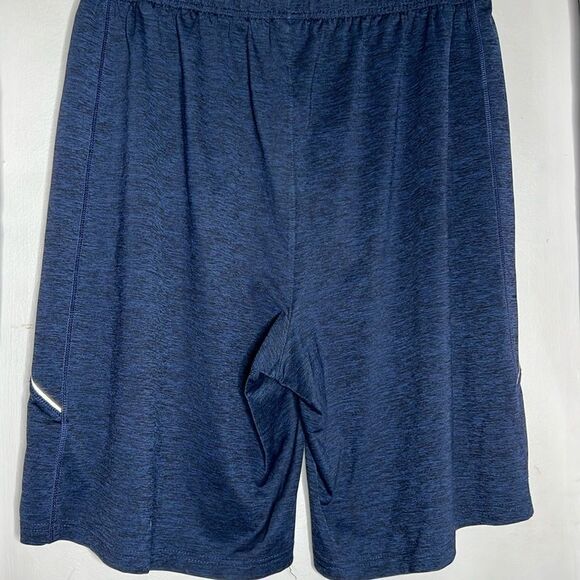 Reebok shorts heather dark blue two pocket size L - Picture 7 of 8